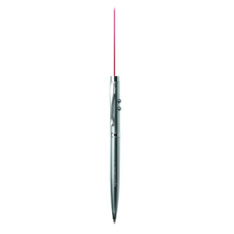 Laser w Długopisie w pudełku drewnianym Srebrny - 3